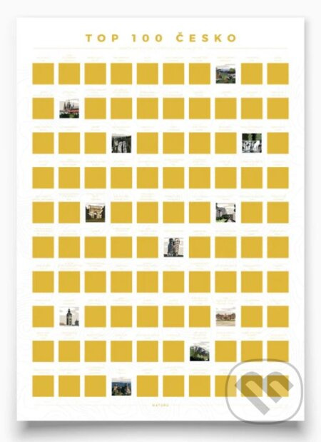 Stierací plagát TOP 100 Česko