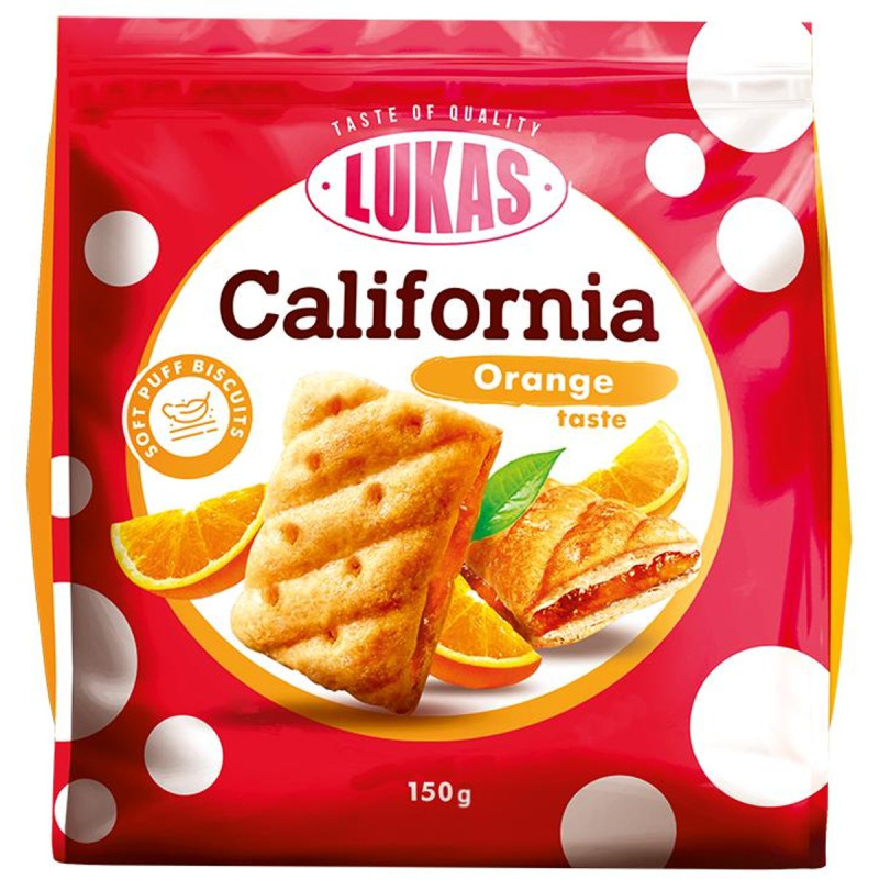 California Sušenky pomerančové