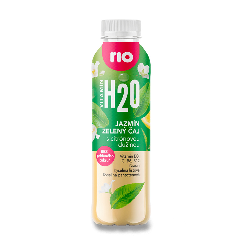 Rio H2O - zelený čaj s jasmínem - 400 ml