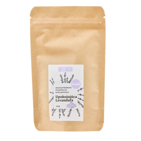 KVITOK Magická pěna do koupele uklidňující levandule 60 g