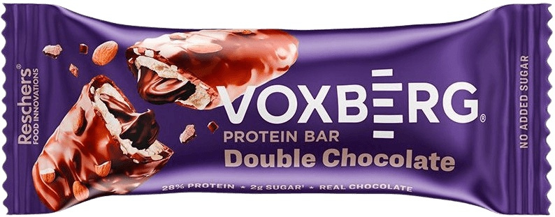 Voxberg Protein Bar 50 g - malina/ brownie