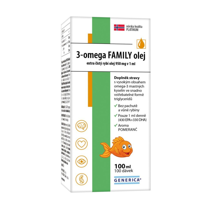 GENERICA 3-omega FAMILY olej 100 ml