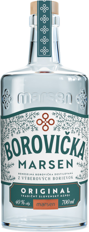 Marsen Borovička 40% 0,7l