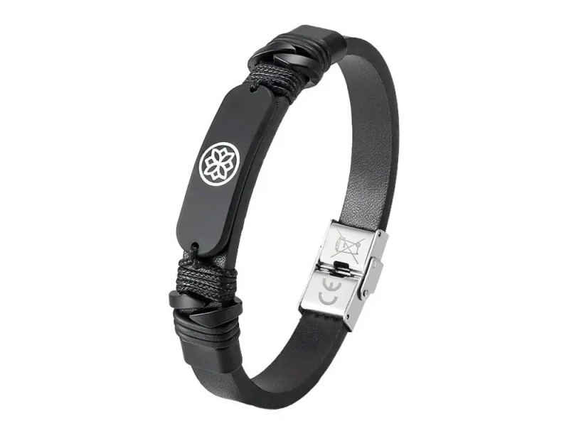 CARNEO PAY Fashion náramek Iron spirit black