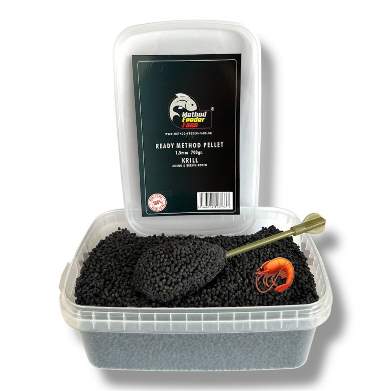 Method feeder fans pelety ready method 700 g 1,5 mm - krill