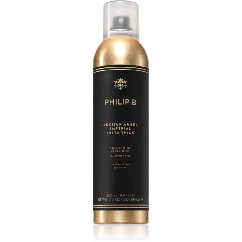 Philip B. Russian Amber Imperial Insta-Thick lak na vlasy 260 ml