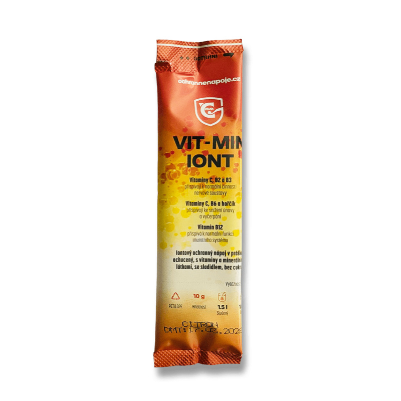 Vit-min-iont - ochranný nápoj - 10 g, citron