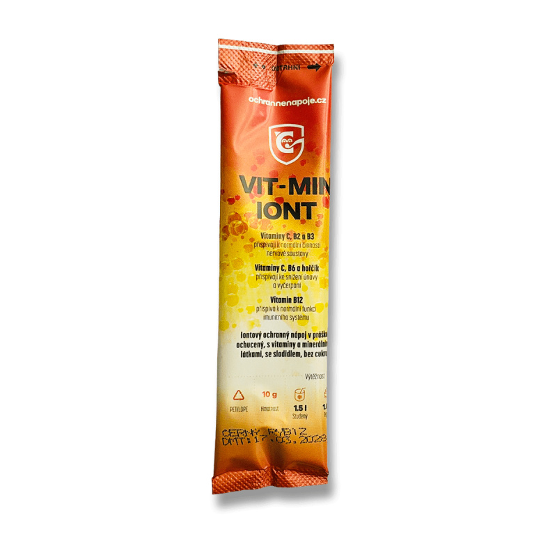 Vit-min-iont - ochranný nápoj - 10 g, černý rybíz