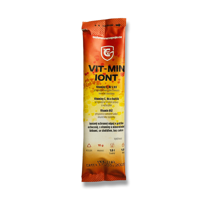 Vit-min-iont - ochranný nápoj - 10 g, malina