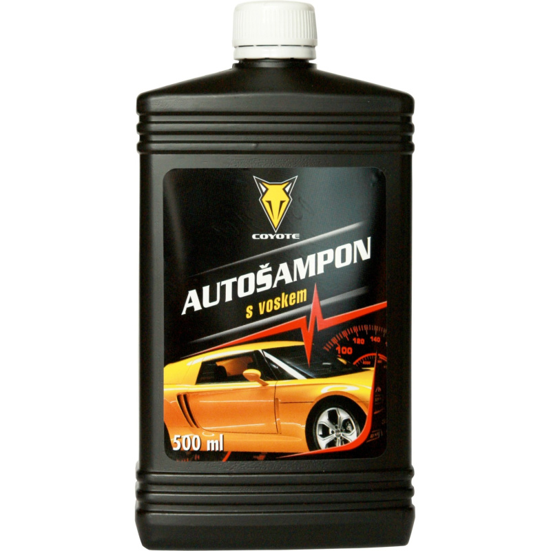 Coyote autošampon s voskem 500 ml