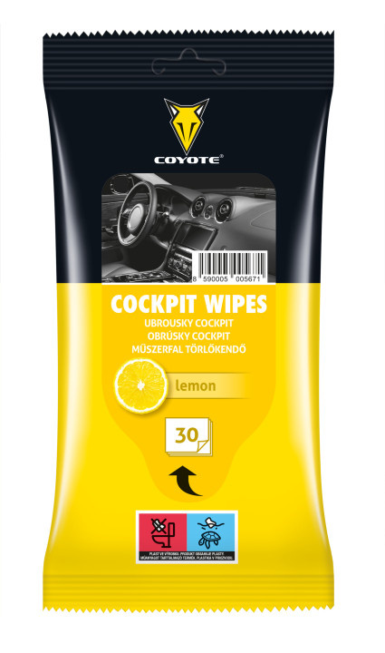 Coyote ubrousky cockpit citron 30 ks