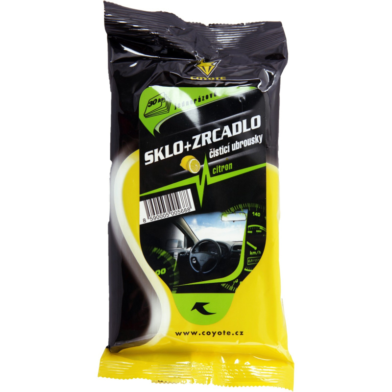 Coyote ubrousky na sklo + zrcadlo 30 ks