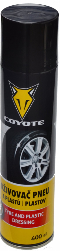 Coyote Oživovač Pneu A Plastů 400 Ml