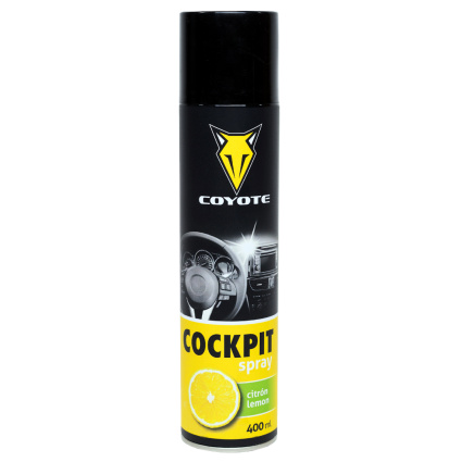 Coyote cockpit spray citrón 400 ml