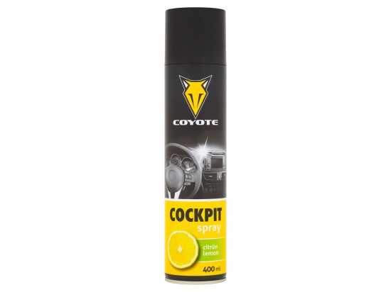 Coyote cockpit spray citrón 400 ml