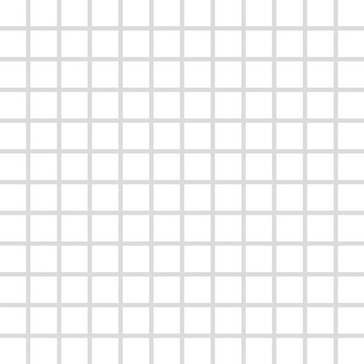 Mozaika Rako Color Two bílá 30x30 cm mat GDM02023.1