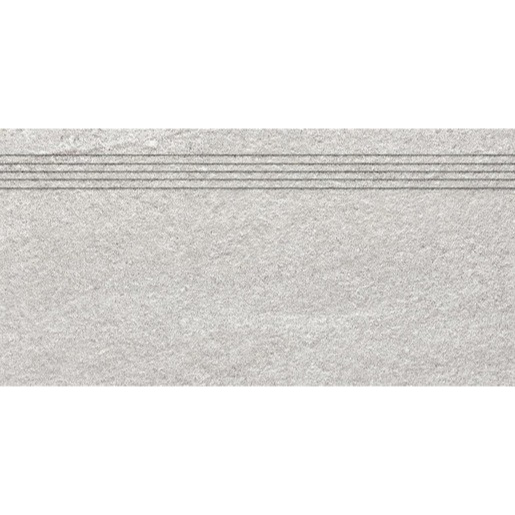 Schodovka Rako Quarzit šedá 30x60 cm mat DCVSE737.1