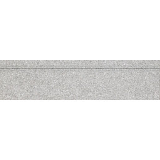 Schodovka Rako Block světle šedá 30x120 cm mat DCPVF780.1