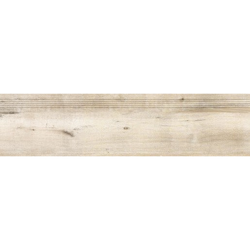 Schodovka Rako Saloon světle hnědá 30x120 cm mat DCPVF747.1