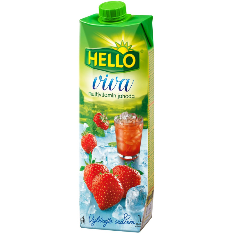 Hello VIVA multivitamin jahoda