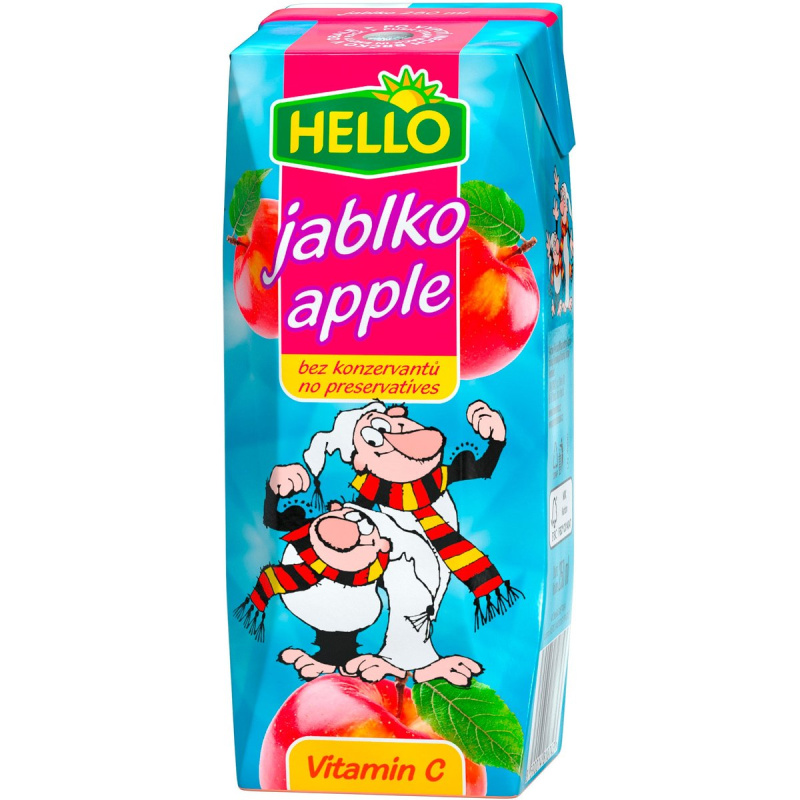 Hello pitíčko jablko 250 ml
