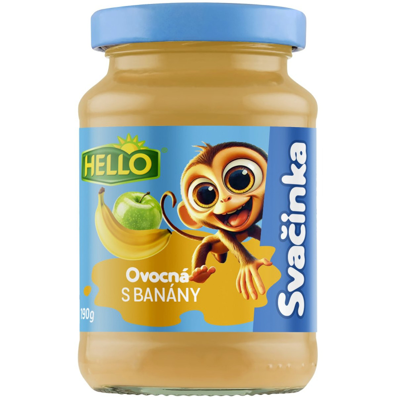Hello Ovocná svačinka s banány