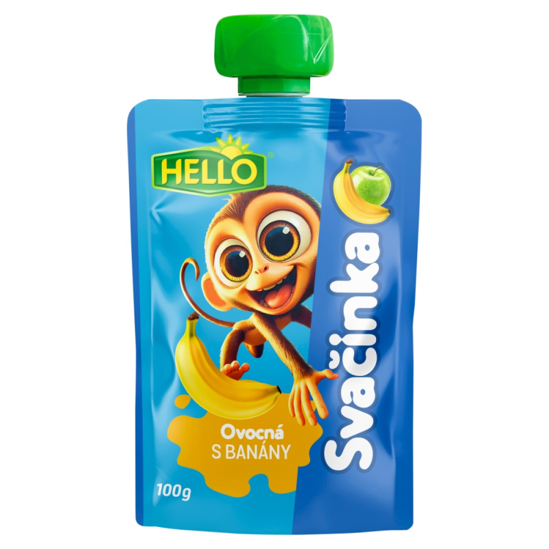 Hello Ovocná svačinka s banánem kapsička
