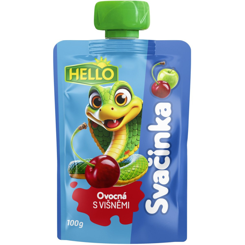 Hello Ovocná svačinka s višněmi kapsička