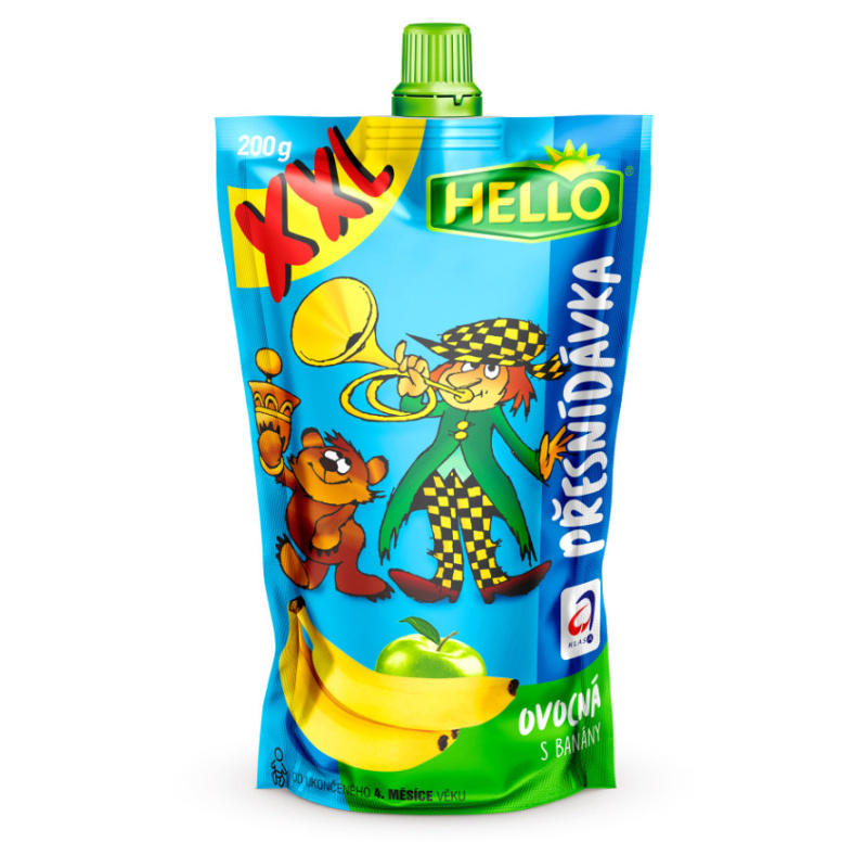 Hello Ovocná svačinka XXL s banánem kapsička