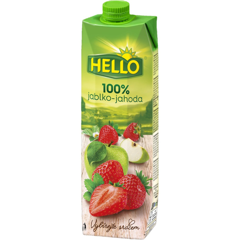 Hello Jablko–jahoda 100%