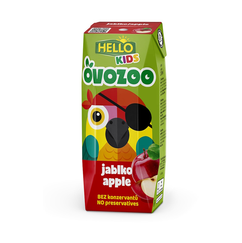 Hello Ovozoo pitíčko – jablko
