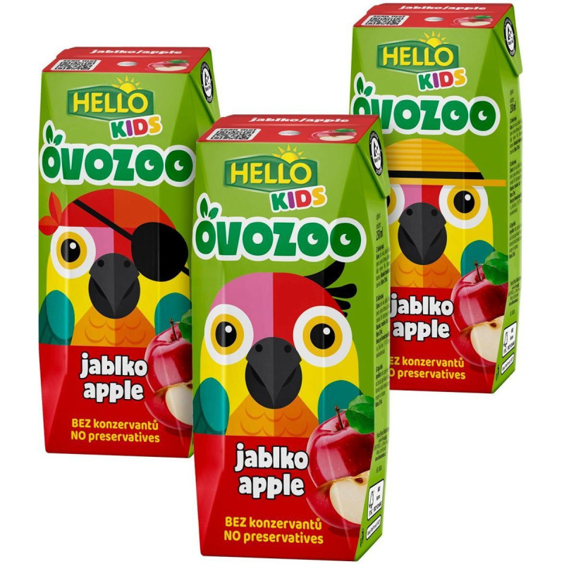 Hello Ovozoo pitíčko – jablko