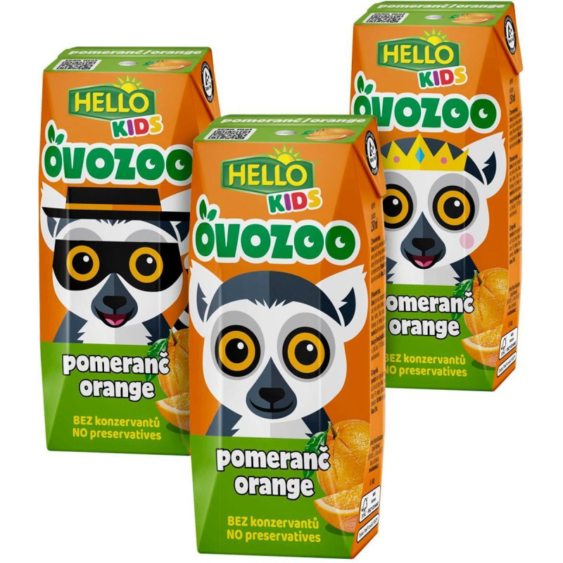 Hello Ovozoo pitíčko – pomeranč
