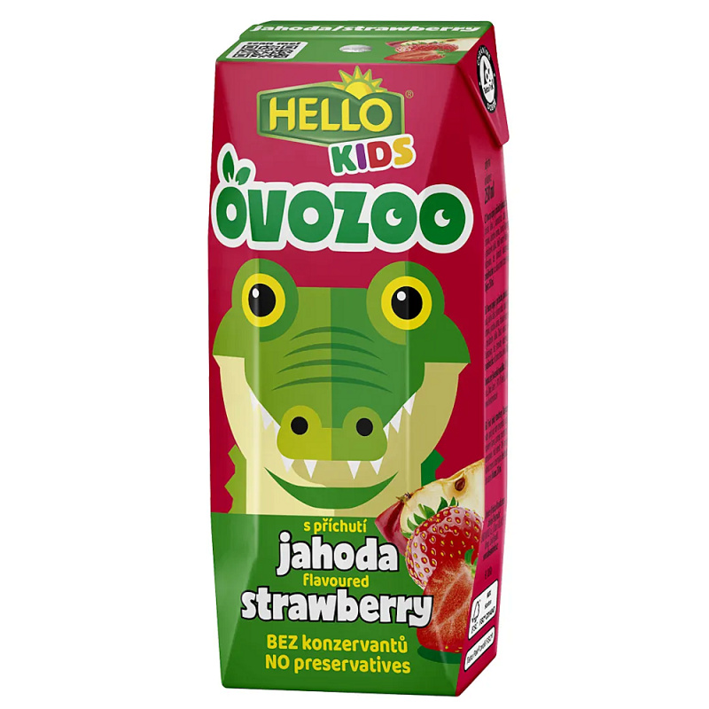Hello Ovozoo pitíčko – jahoda
