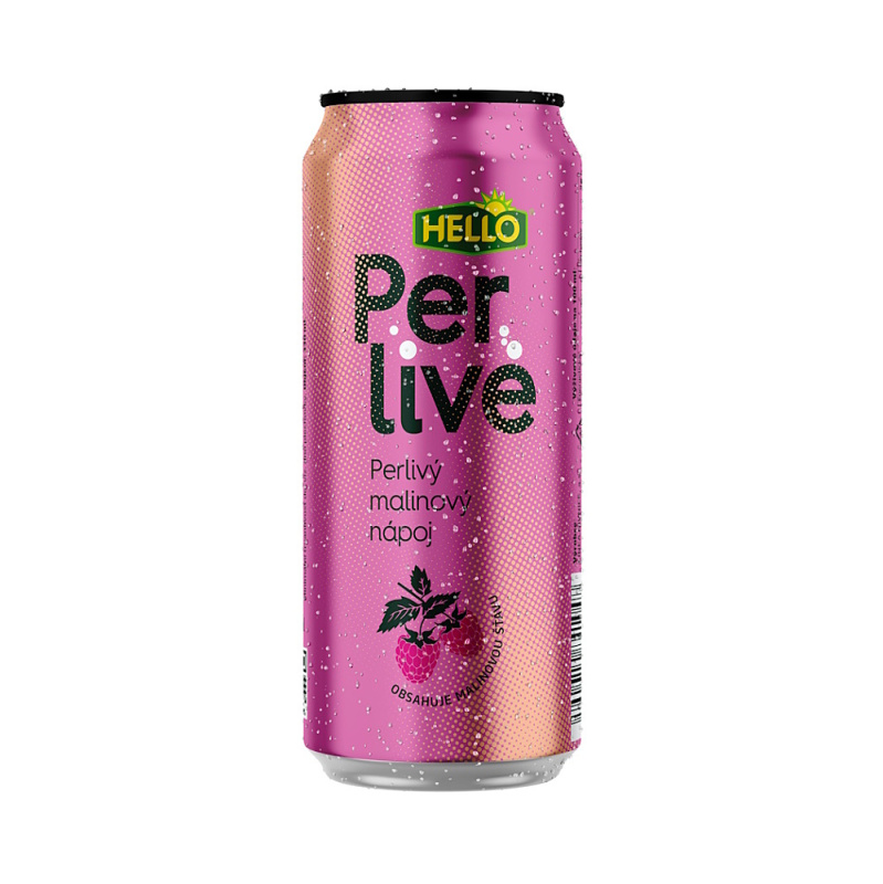 Hello Perlivé malina plech