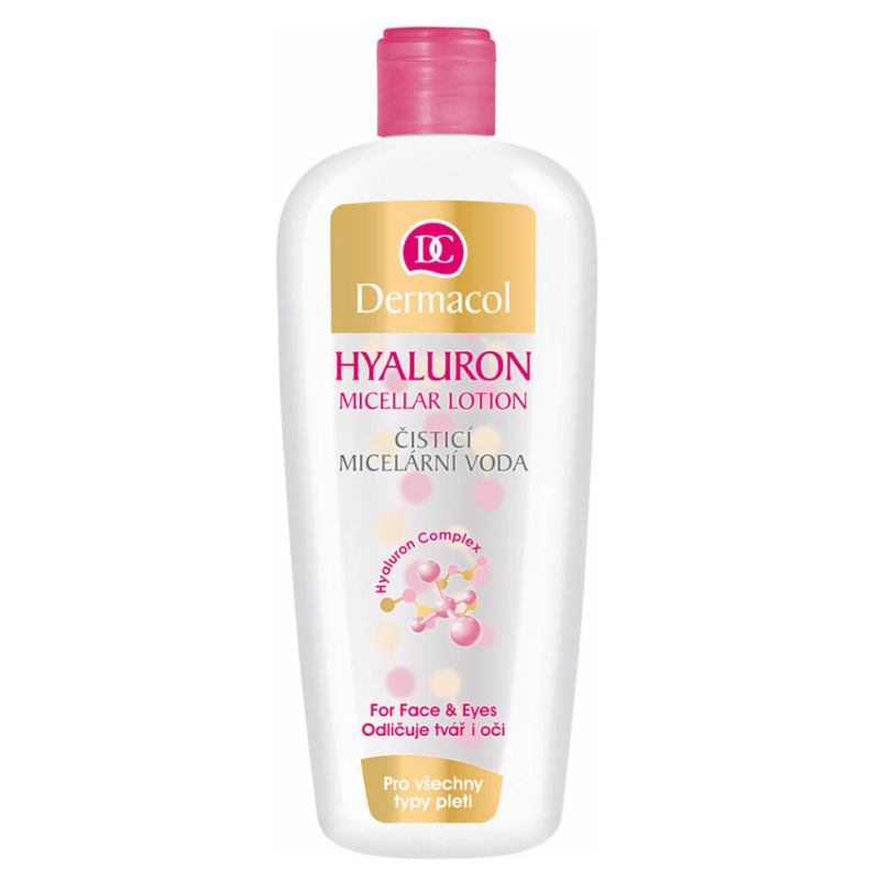 Dermacol Hyaluron čisticí micelární voda 400 ml