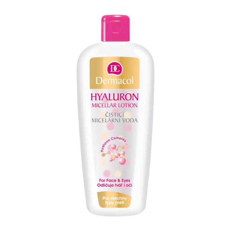 Dermacol Hyaluron čisticí micelární voda 400 ml