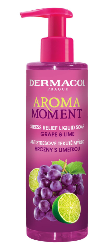 Tekuté mýdlo Dermacol - hrozen s limetkou, 250 ml