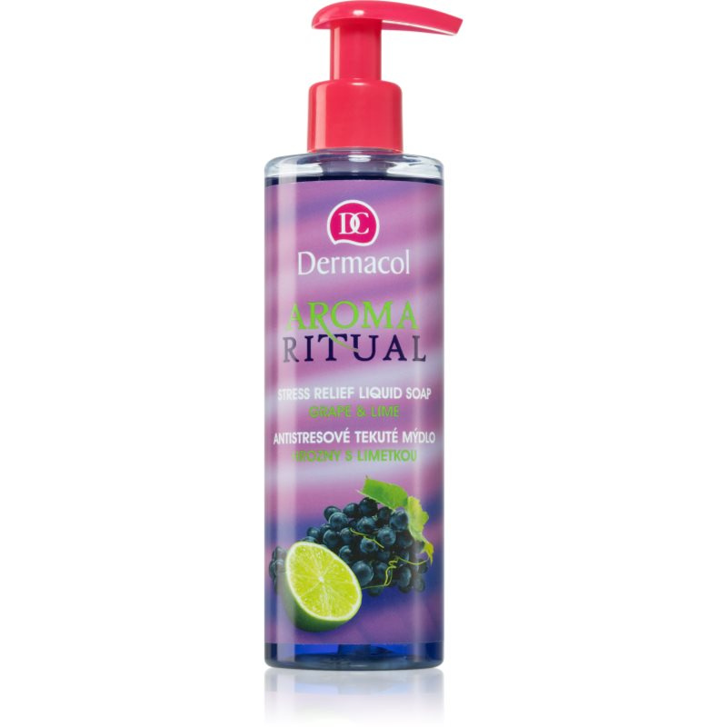 Tekuté mýdlo Dermacol - hrozen s limetkou, 250 ml