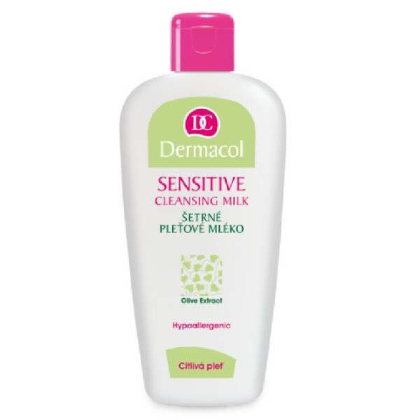 Dermacol Sensitive čisticí pleťové mléko pro citlivou pleť 200 ml