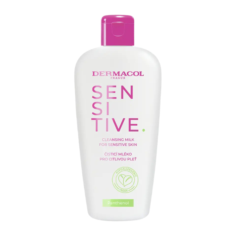 Dermacol Sensitive čisticí pleťové mléko pro citlivou pleť 200 ml
