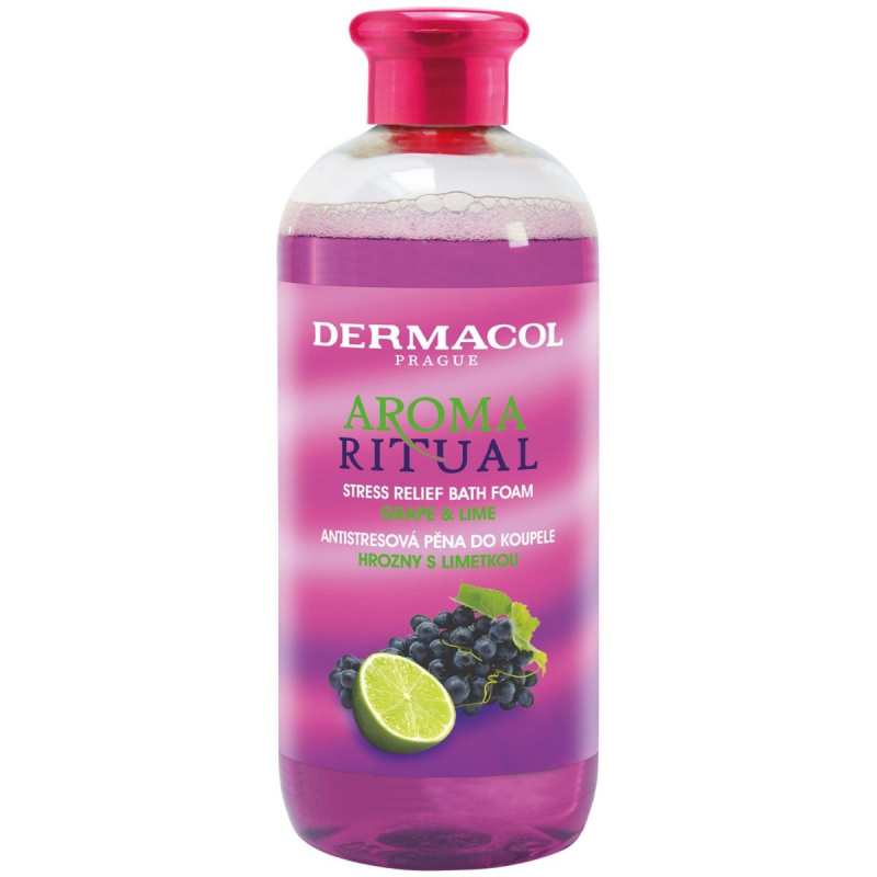 Dermacol Aroma Ritual pěna do koupele hrozny s limetou