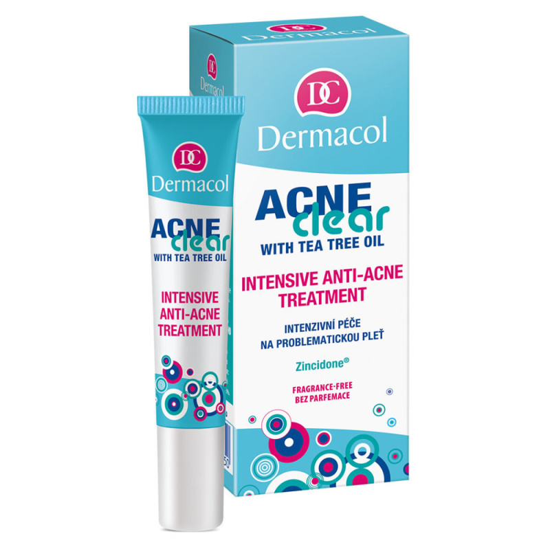 Dermacol Acne Clear intenzivní péče pro problematickou pleť bez parfemace 15 ml