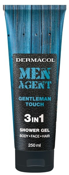 Dermacol Men Agent Gentleman Touch sprchový gel 3 v 1 250 ml