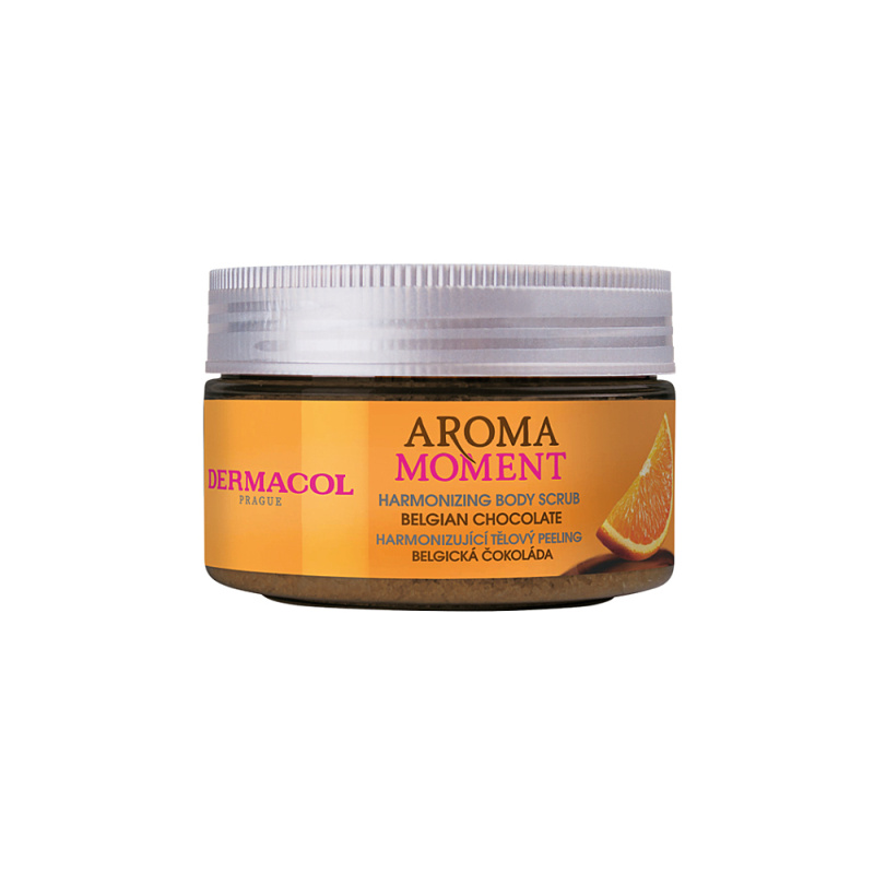 Dermacol Aroma Ritual Belgian Chocolate tělový peeling 200 g