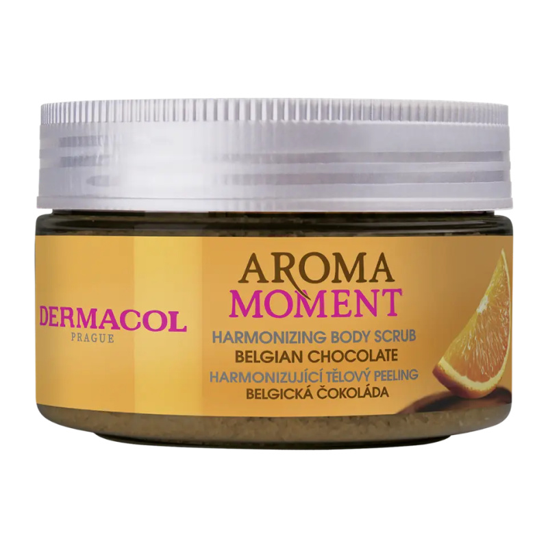 Dermacol Aroma Ritual Belgian Chocolate tělový peeling 200 g