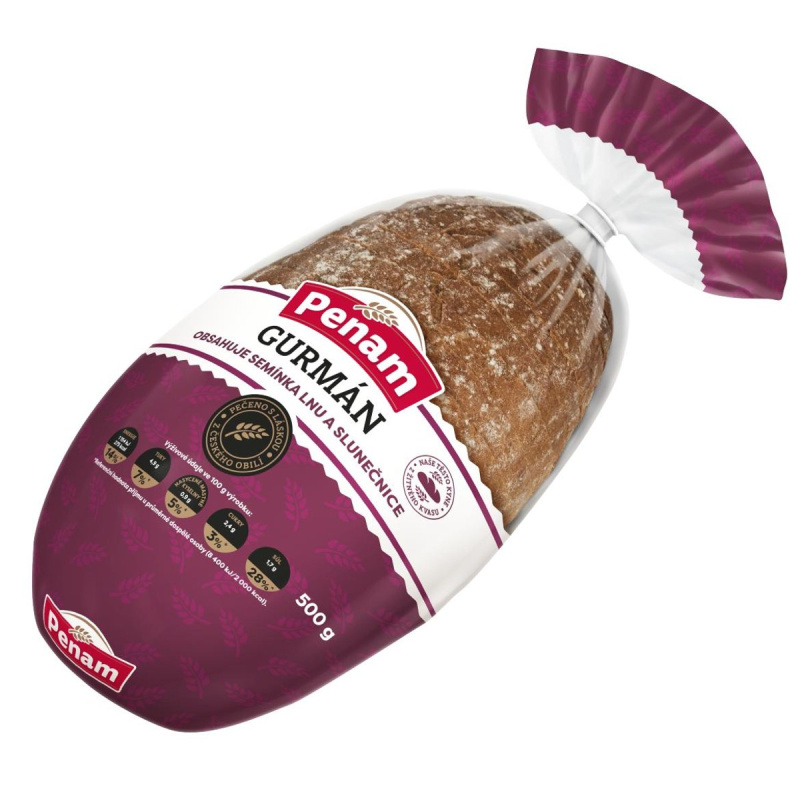 Penam Chléb gurmán krájený