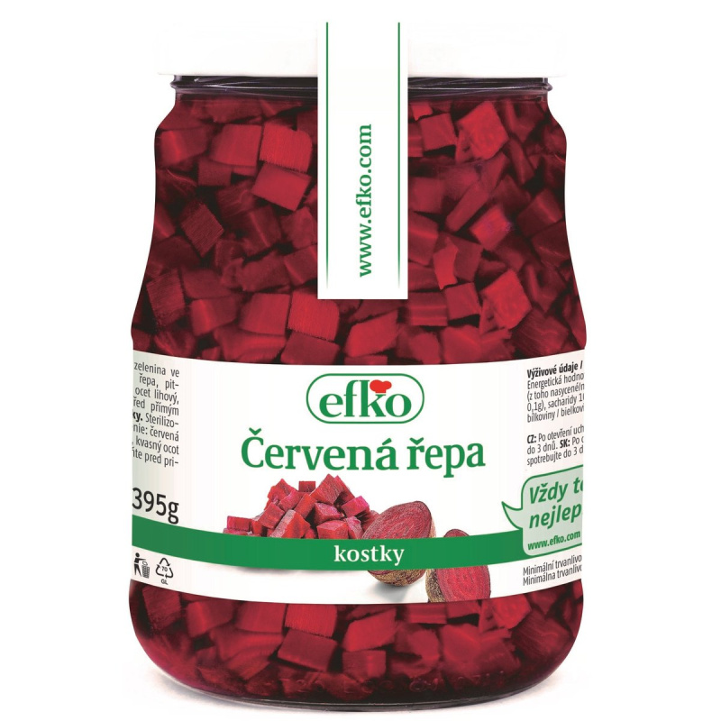 Efko Červená řepa kostky