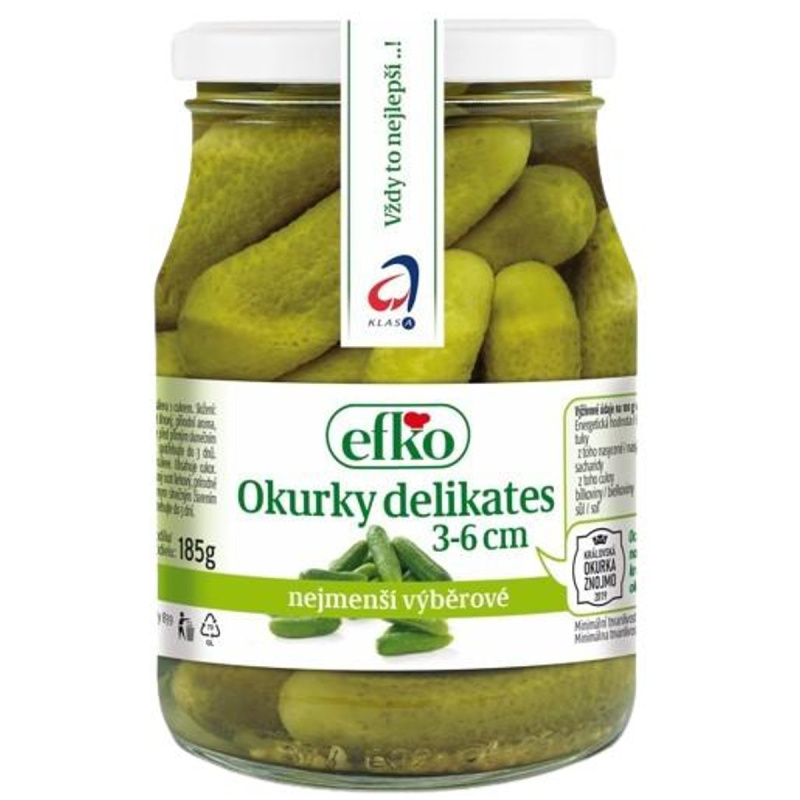 Efko Okurky delikates 3-6 cm