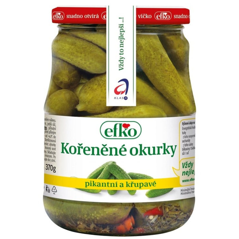 Efko Kořeněné okurky